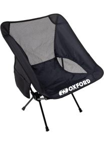 Oxford Camping, chaise pliante , couleur: Noir