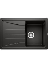 Blanco Sona 45 S Granitspüle ohne Ablauffernbedienung, reversibel, schwarz (525970)