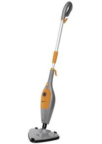 Clatronic DR 3539 Dampfreiniger Reinigungsger&auml;t Dampfdruck-Reiniger 0,3 Liter 1500 Watt orange grau