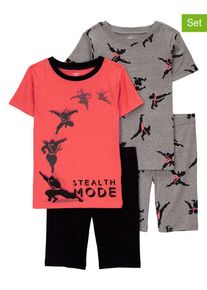 Carter's carter's 2-delige set: pyjama's roze/grijs - 19% | Maat: 116 |