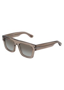 Tom Ford FT0711 FAUSTO | okulary przeciwsłoneczne | Kształt okularów: kanciasty, tworzywo sztuczne, kryształowy przezroczysty