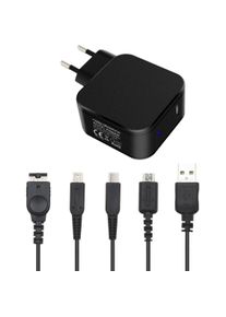ready2gaming Universal Adapter für die GBA & DS-Reihe + für Nintendo Switch (2DS, 3DS, 3DS XL, NDS, Switch), Weiteres Gaming Zubehör, Schwarz