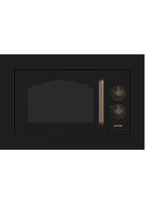 Gorenje BM235CLB Mikrowelle Integriert Kombi-Mikrowelle, Mikrowelle, Schwarz, Transparent