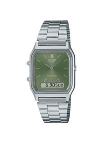 Casio, Armbanduhr, AQ-230A-3AMQYES, Grün, (Analoguhr, Digitaluhr, 38.80 mm)