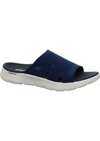 Skechers, Damen, Hausschuhe, Go Walk Flex Sandal Elation, Blau, (41)