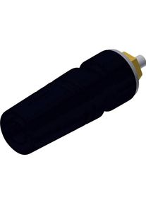 SKS SAB 2640 LK Au Sicherheits-Laborbuchse Buchse, Einbau vertikal Stift-Ø: 4 mm Schwarz 1 St., Elektronikkabel + Stecker, Schwarz