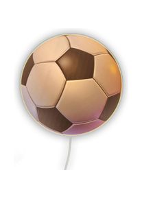Niermann Stand By, Kinderlampe, Niermann Fussball Wandleuchte E14 Weiss, Schwarz Made in Germany