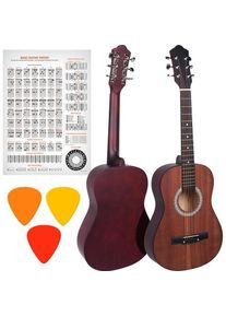 NO NAME Nn Ag 34 1/2 Westerngitarre Zum Erlernen Des Matten Spiels (E-Gitarre), Gitarre