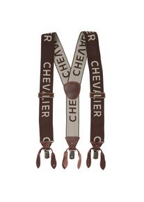 Chevalier Chevalier Logo Suspenders Bretels Heren (One Size |bruin)