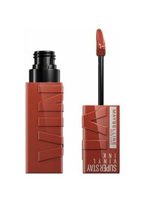 Maybelline New York, Lippenstift + Lipgloss, SuperStay Vinyl Ink Liquid (130 Extra)