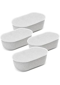 Kärcher Kärcher Active Soft Bag Filterset 4x, Wasserfilter, Weiss