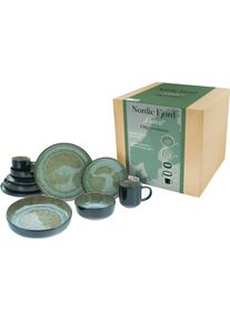 Creatable, Geschirrset, Nordic Fjord (10 Stück)