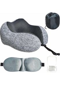 PRO-mounts, Reisezubehör, Reisekissen aus Memory-Schaum, Schwarz, (Kopf- & Nackenkissen)