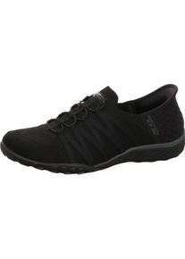 Skechers, Damen, Sneakers, Sneaker BREATHE-EASY - ROLL-WITH-ME, Schwarz, (36)