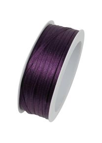 Goldina, Geschenkverpackung, Doppelsatinband 3mmx50m violett (Geschenkband, 1 x)