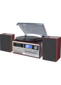 Roadstar HIF-8892EBT (Bluetooth, 1x 4 W), Stereoanlage, Silber