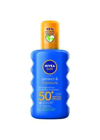 Nivea, Sonnencreme, Schutz & Pflege (Sonnenspray, SPF 50+, 200 ml, 246 g)