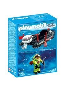 Playmobil Kleinboot mit Tiefseetaucher