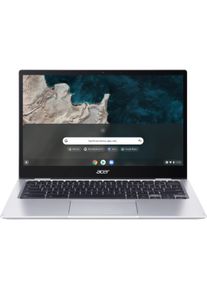 Acer CHROMEBSPIN 513 CP513-1H-S (13.30", Snapdragon 7180c Lite, 4 GB, DE), Notebook, Silber