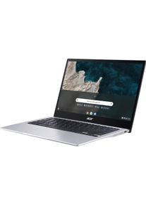 Acer CHROMEBSPIN 513 CP513-1H-S (13.30", Snapdragon 7180c Lite, 4 GB, DE), Notebook, Silber