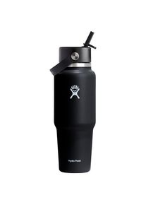 Hydro Flask Wide Flex Straw Travel Bottle Water bottle (710 ml, black)