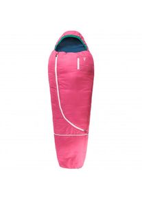 Grüezi Bag Biopod Wolle Kids World Traveller Kids' sleeping bag Kids (bis 170 cm Körpergröße - 140-190 x 65 x 45 cm, pink)