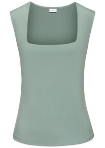 Lascana Damen Tanktop in salbeigrün ,Größe 32/34, Witt, 95% Polyester, 5% Elasthan