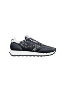 EA7 Emporio Armani Sneaker 'Black & White' Herren grau / schwarz / weiß Größe 45/45.5