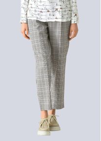 Hose in modischer Länge und Form in cognac - Alba Moda