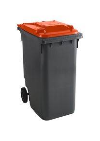 Bidone per rifiuti in plastica DIN EN 840 - kaiserkraft