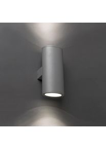 Lampe murale d'extérieur Faro Piston Gris, 2 lumières