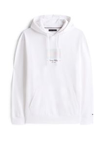 Tommy Hilfiger Big & Tall Tommy Hilfiger Big & Tall Heren Sweatshirt 'ITHACA' zwart / wit XXL