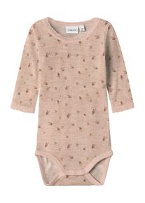 name it Śpiochy/body 'NBFWANG' brązowy / ciemnobrązowy / nakrapiany r&oacute;ż Rozmiar 50