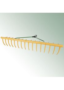 Grabie z tworzywa sztucz- z 16 wygiętymi zębami, dodatkowe zęby poprzeczne, szer. 64 cm