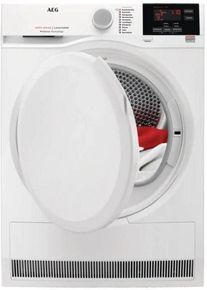 AEG T6DB60378 Kondensationstrockner 7kg Mengenautomatik Knitterschutz Startzeitvorwahl weiß