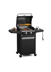 Blumfeldt ElectricPro elektromos grill, Nagy teljesítményű, Összecsukható oldalasztalok, Beépített hőmérő