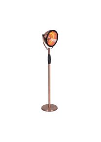 Blumfeldt Heatspot, terasz hősugárzó, 900/1200/2100 W, IR ComfortHeat, réz