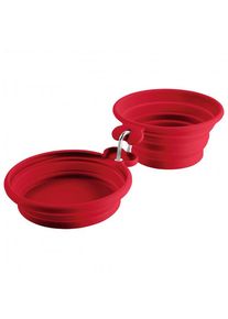 Hunter Travel Bowl List Dog accessories (350/750 ml, red)
