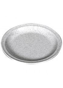 Waca Melamine Flat Plate Dishes (Ø 23,5 cm, grey)