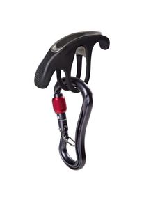 Ocun Belay Set Condor Screw/Bow Sistema de aseguramiento (negro)