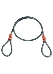Kryptonite KryptoFlex 525 Looped Candado para bicicleta (5 mm / 76 cm | gris/blanco)