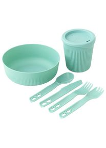 Sea To Summit Passage Dinnerware Set 1 Person (6 Piece) Set of dishes turquoise