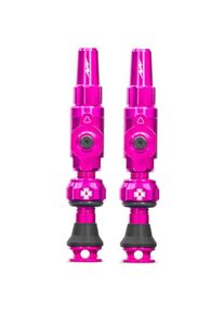 Muc Off Tubeless Valves Big Bore Lite Bicycle valve (35 mm, pink)