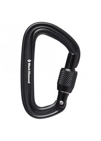 Black Diamond - Liteforge Screwgate Carabiner - Skrukarabiner, svart/grått