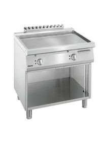 Bartscher Plaque grill 700, L800, lisse| Professionnel | HoReCa | CHR