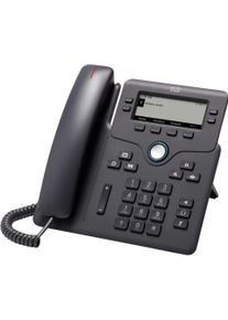 Cisco IP Phone 6841 - VoIP-Telefon - SIP, SRTP, Telefon, Schwarz