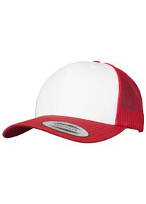 Flexfit Cap 'Retro Trucker' Herren feuerrot / weiß Größe 55/60