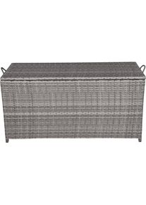 Garden Pleasure Auflagenbox »PATRAS« BxTxH: 120x50x60 cm in grau, Größe B/H/T: 120 cm x 60 cm x 50 cm