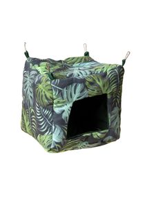 Cueva de felpa TIAKI Jungle Collection 24x24x24cm para animales pequeños