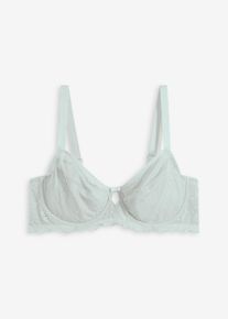 Soutien-gorge minimiseur avec dentelle - bleu - taille 95D - bonprix